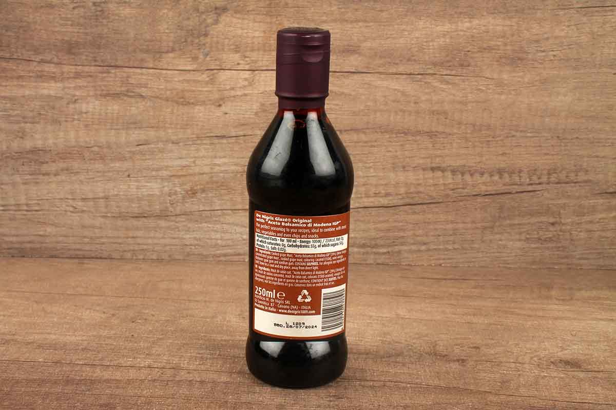 De Nigris Glaze Classic Original With Balsamic Vinegar 250 Ml