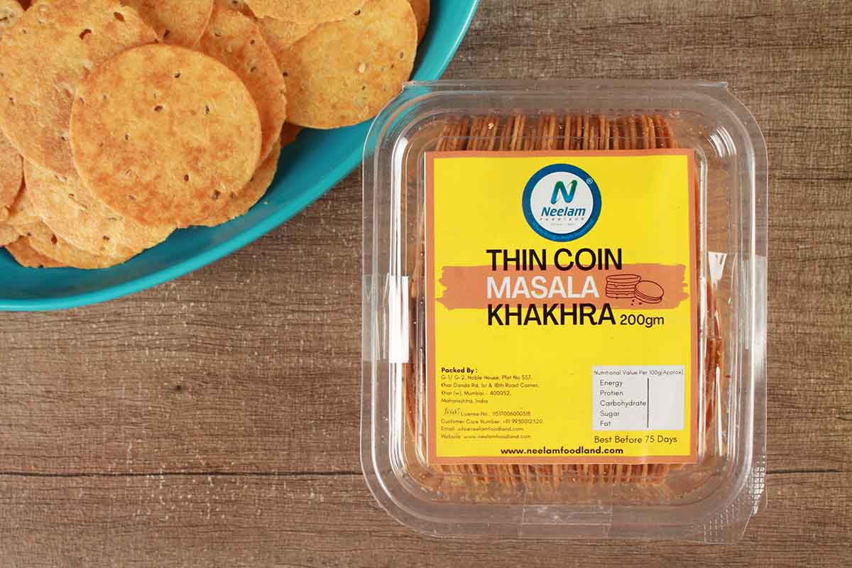 Masala Coin Khakhra 200 Gm