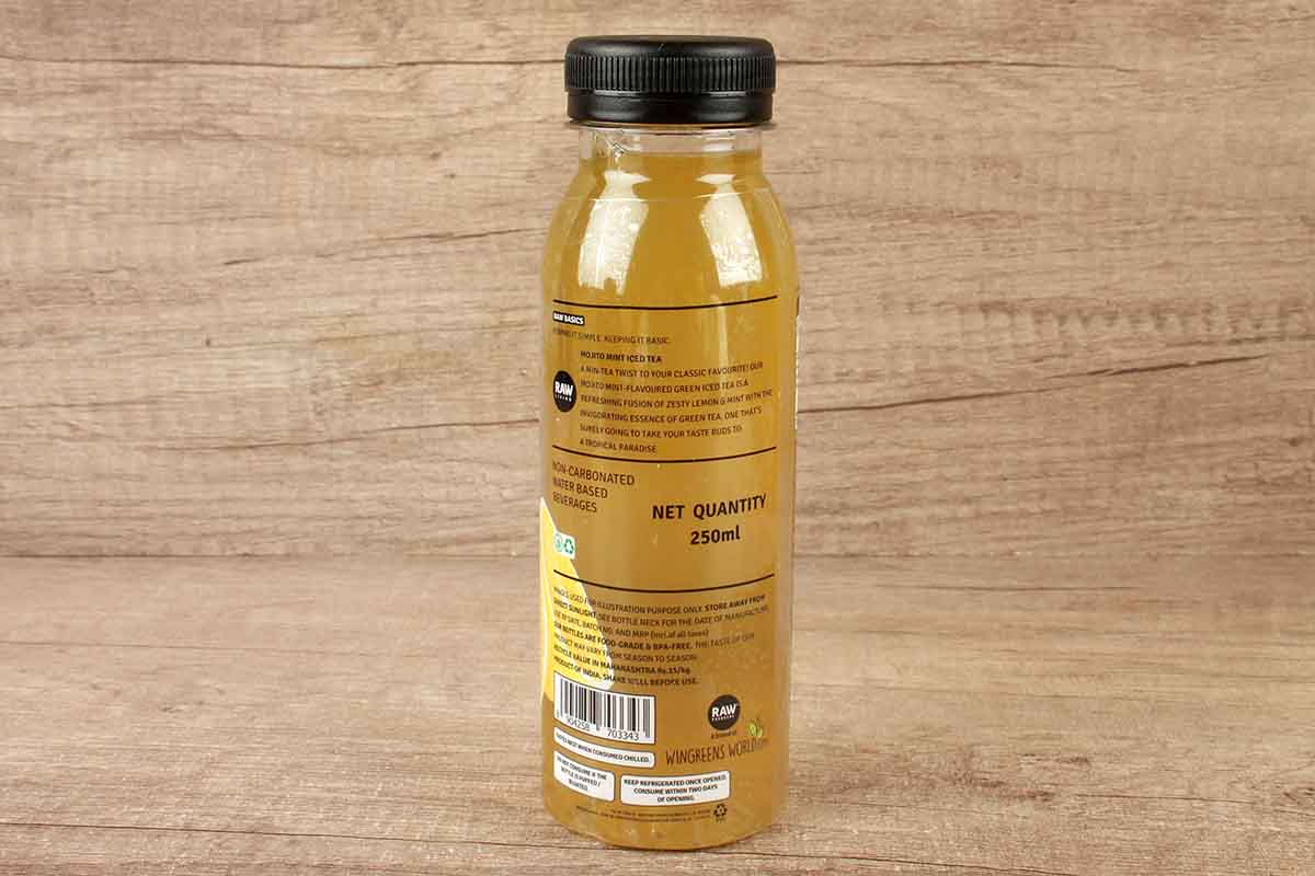 Raw Pressery Green Ice Mojito Mint Tea 250 Ml