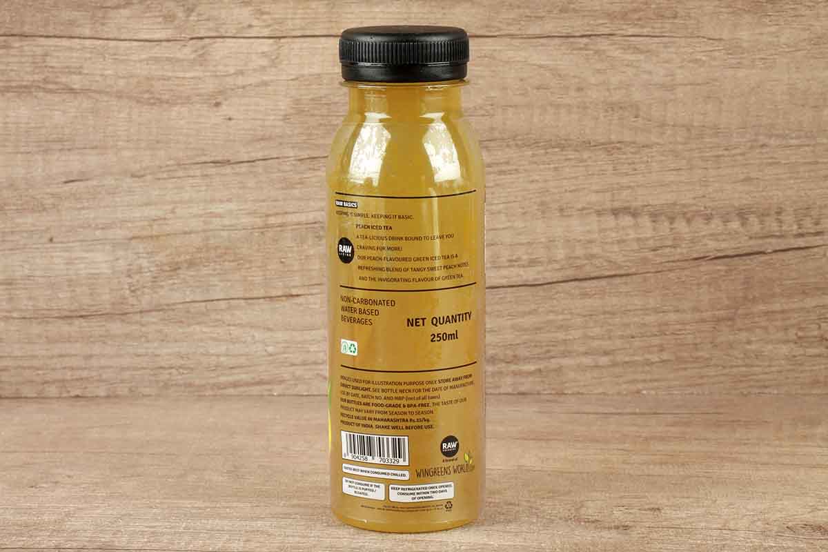Raw Pressery Green Ice Peach Tea 250 Ml