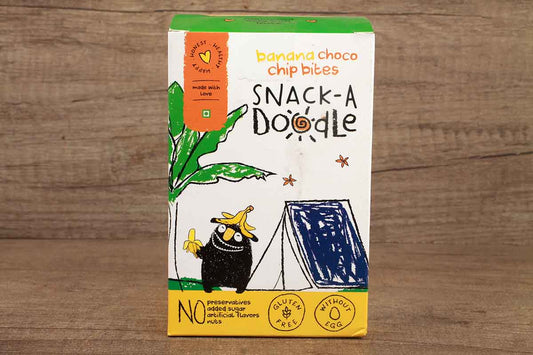 Snack-A Doodle Banana Choco Chip Bites Cookies 150 Gm