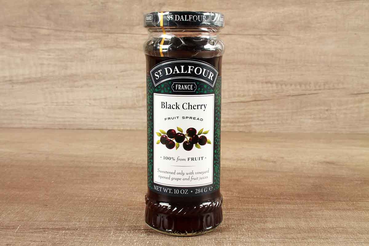 St Dalfour Black Cherry Jam 284 Gm