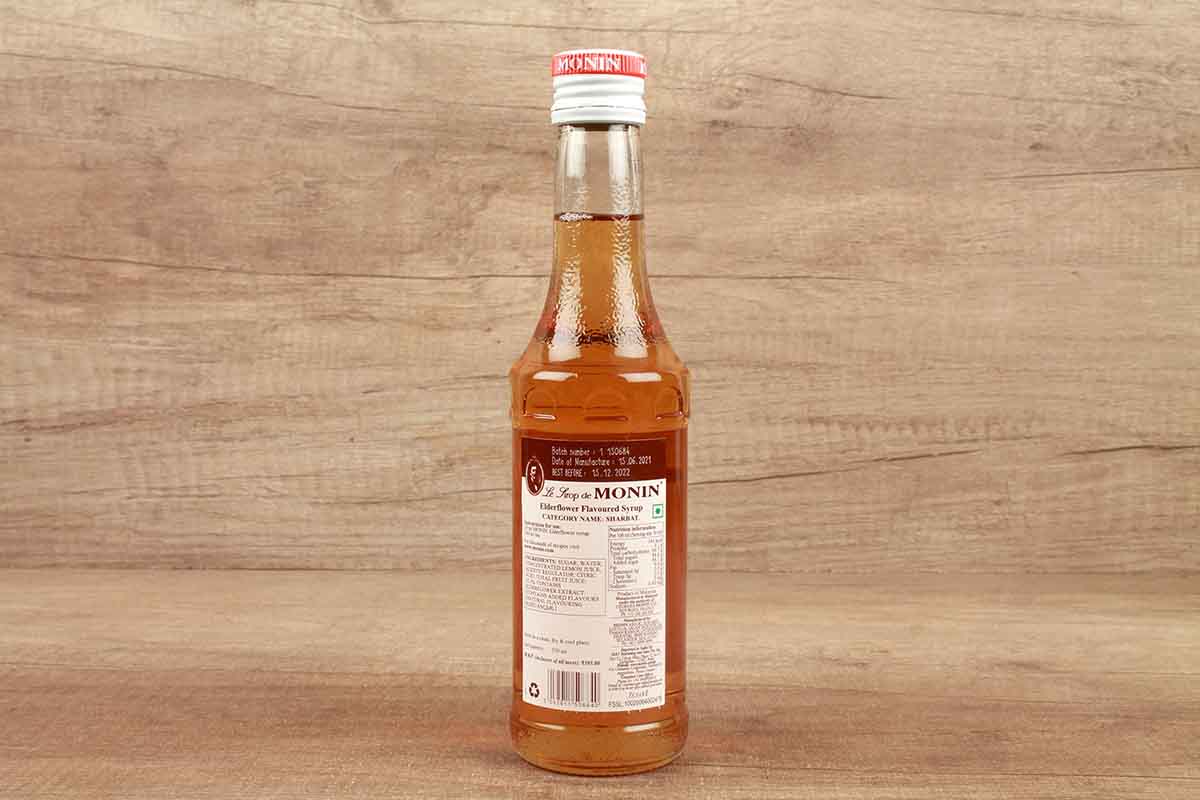 Monin Elderflower Syrup 250 Ml