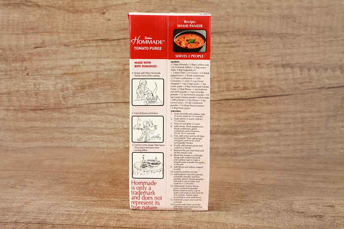 Dabur Home Made Tomato Puree 200 Gm