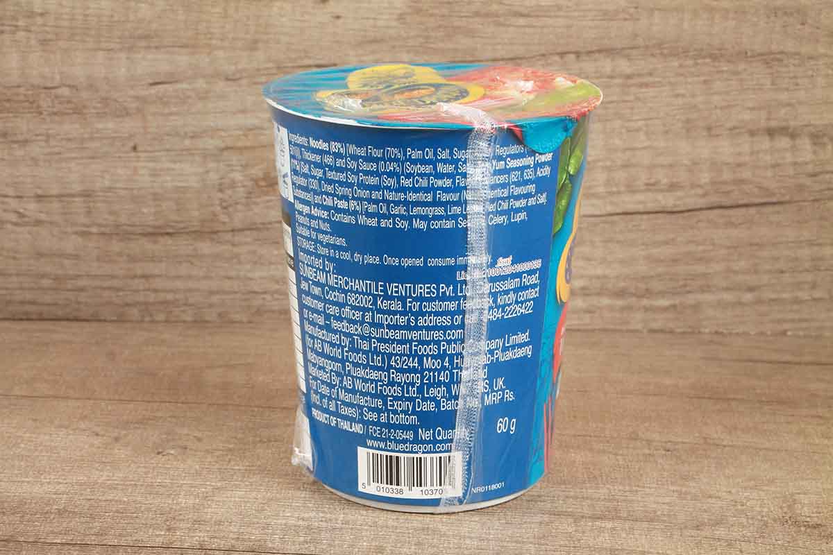 Blue Dragon Thai Tom Yum Noodles 60 Gm