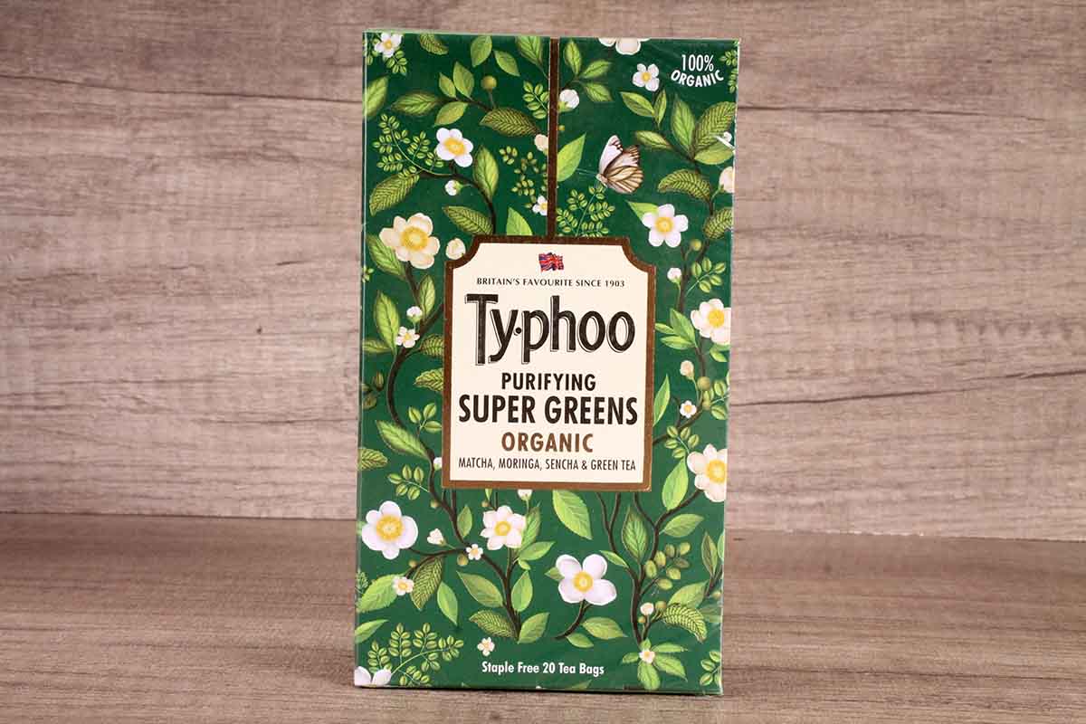 Ty Phoo Super Greens Organic Tea 20 Bag