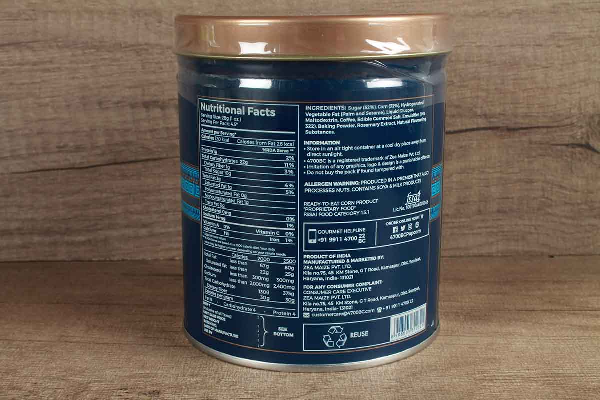 Pvr Himalayan Salt Caramel Popcorn 125 Gm