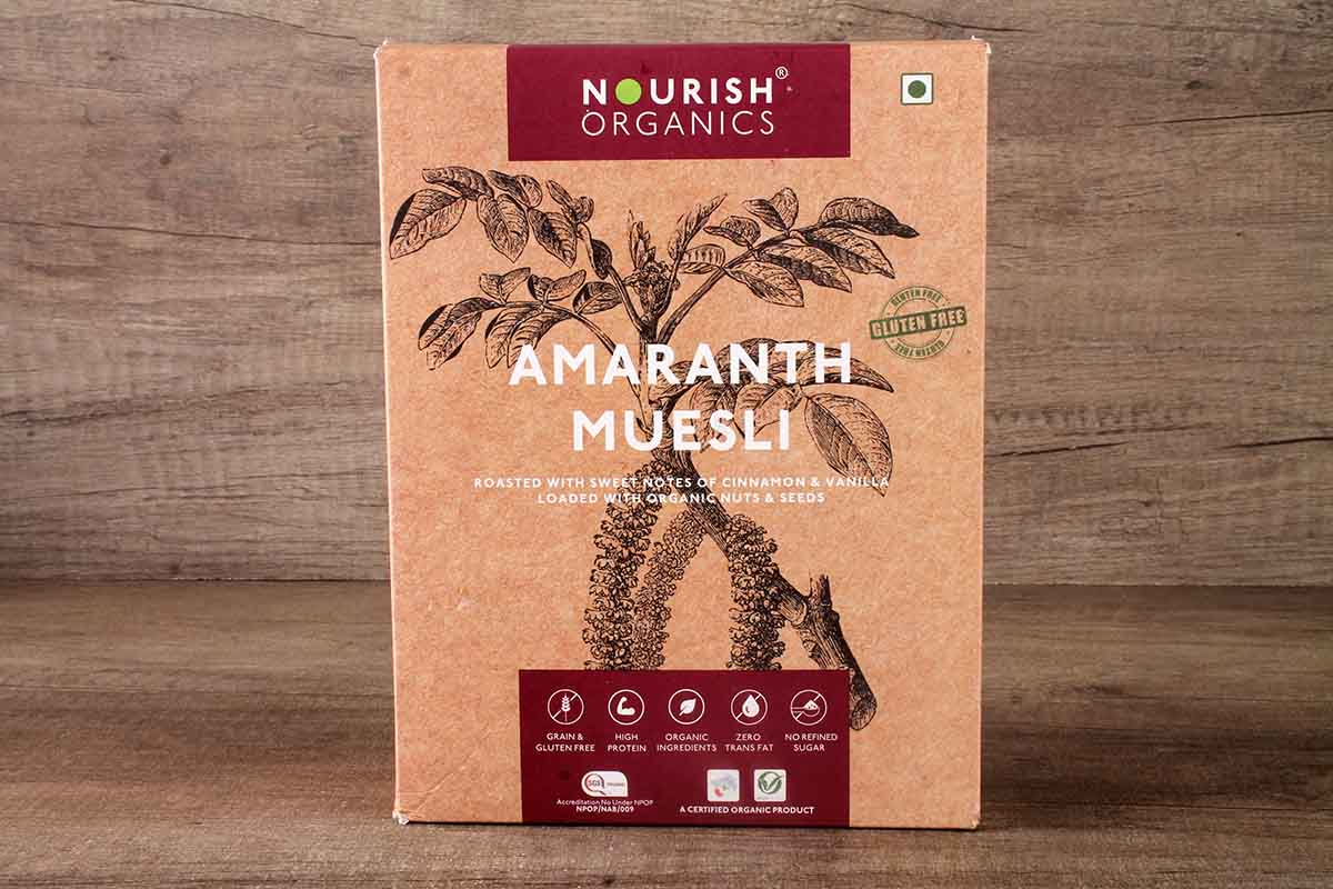Nourish Organic Amaranth Muesli 300 Gm