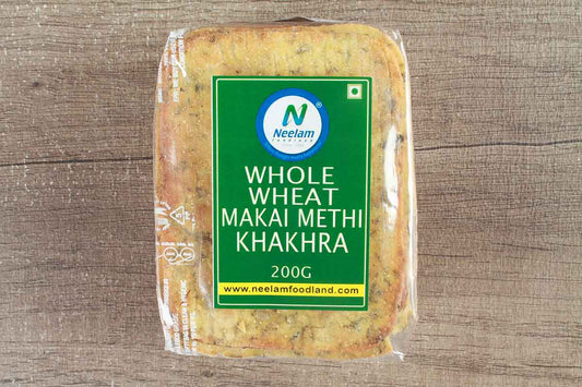Whole Wheat Makai Methi Mobile Khakhra 200 Gm