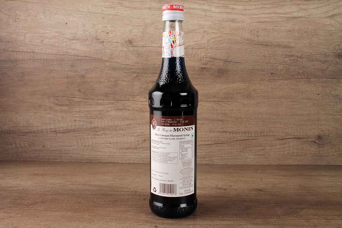 Monin Curacao Bleu Syrup 700 Ml