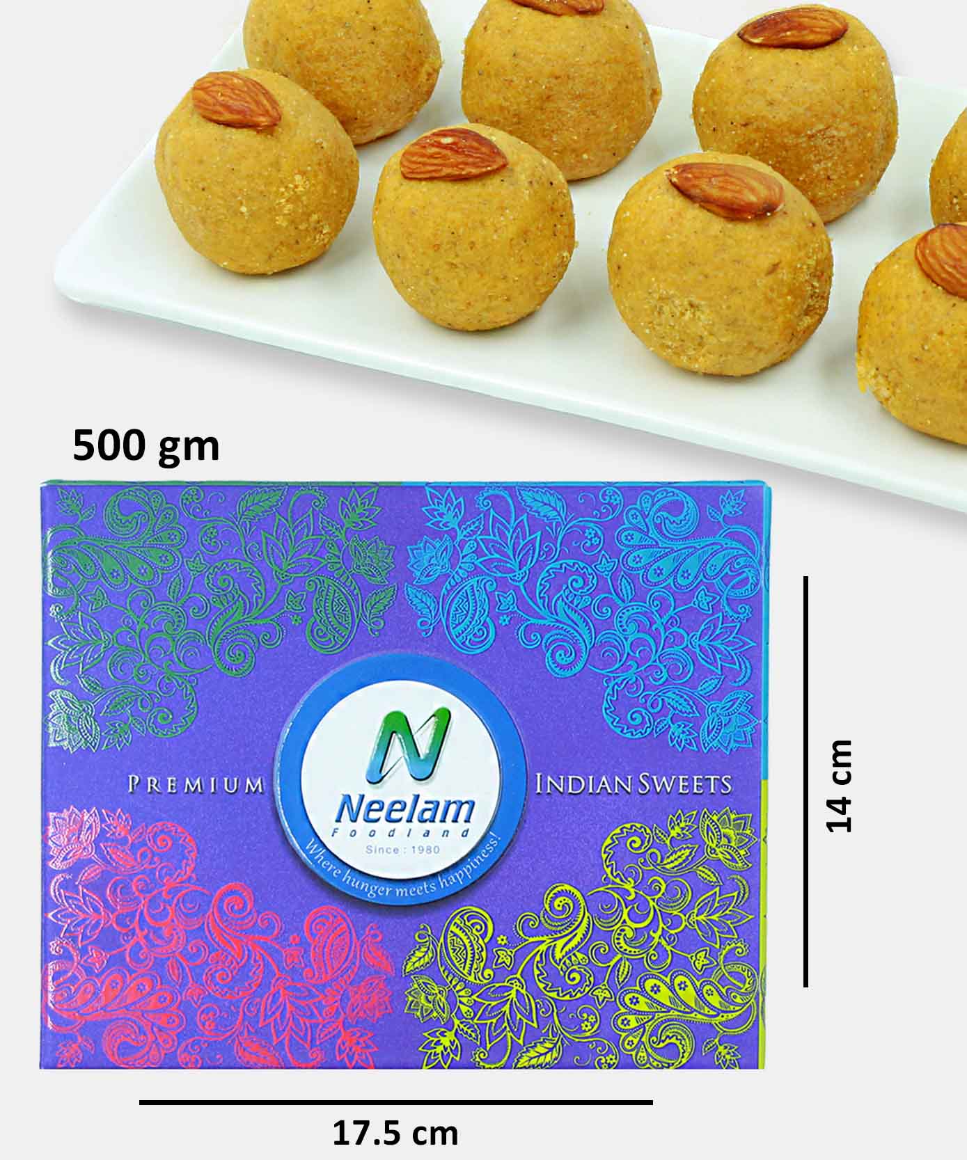 Besan Laddu Sweet 500 Gm