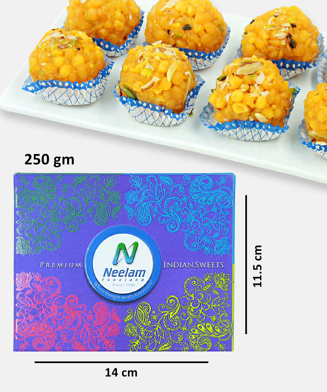Bada Boondi Laddu 250 Gm Sweet