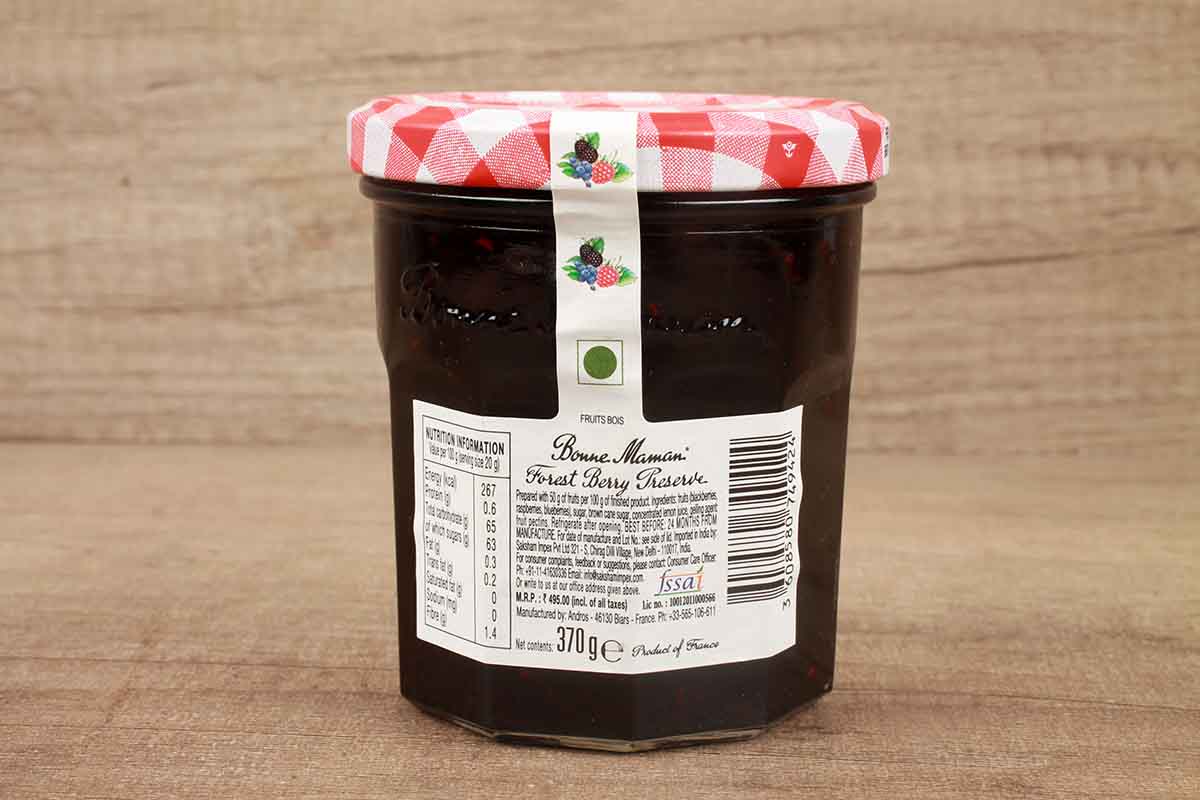 Bonne Maman Forest Berry Preserve Jam 370 Gm