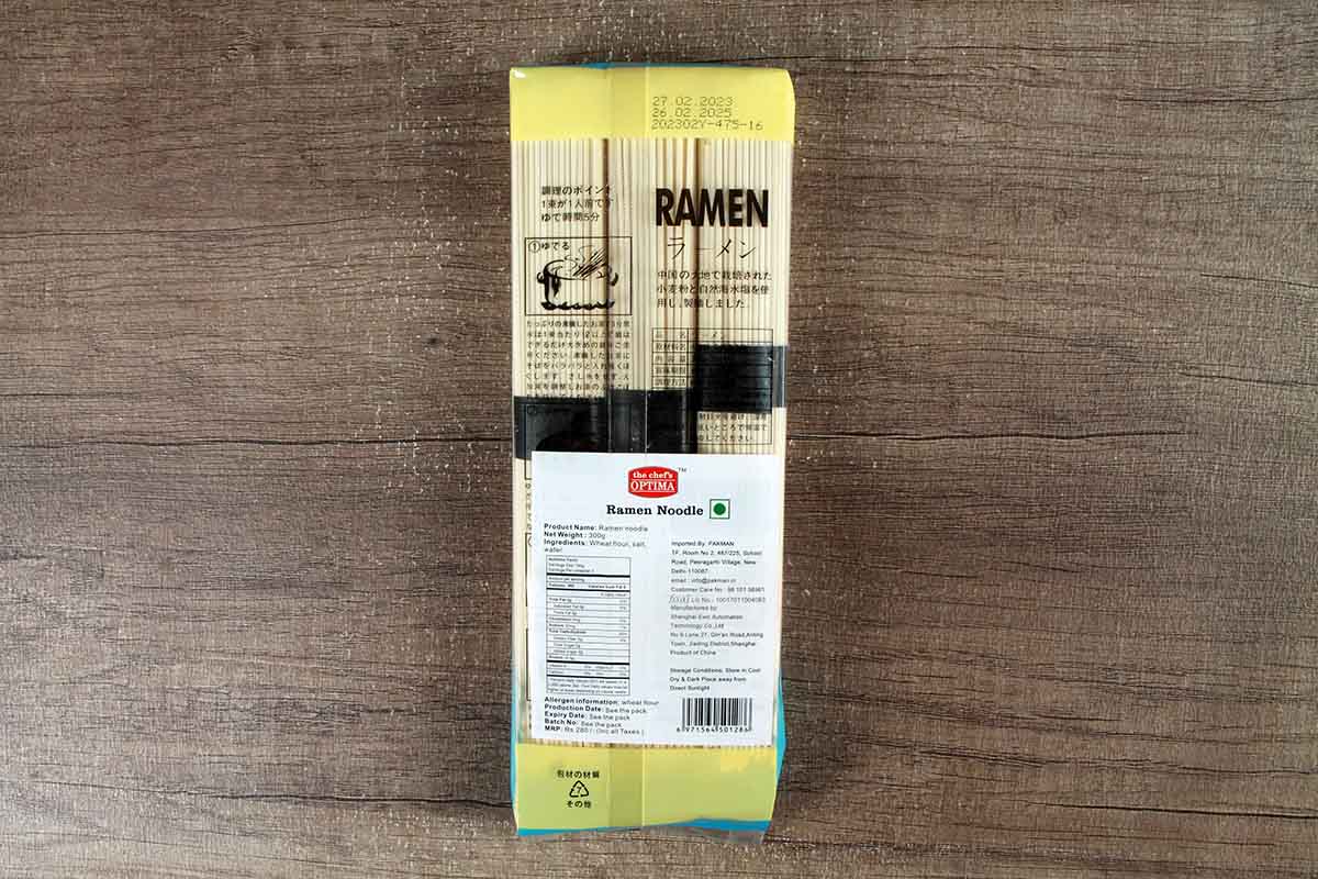 Green Label Ramen Wheat Noodle 300 Gm