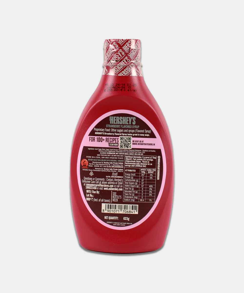 Hersheys Strawberry Flavor Syrup 623 Gm