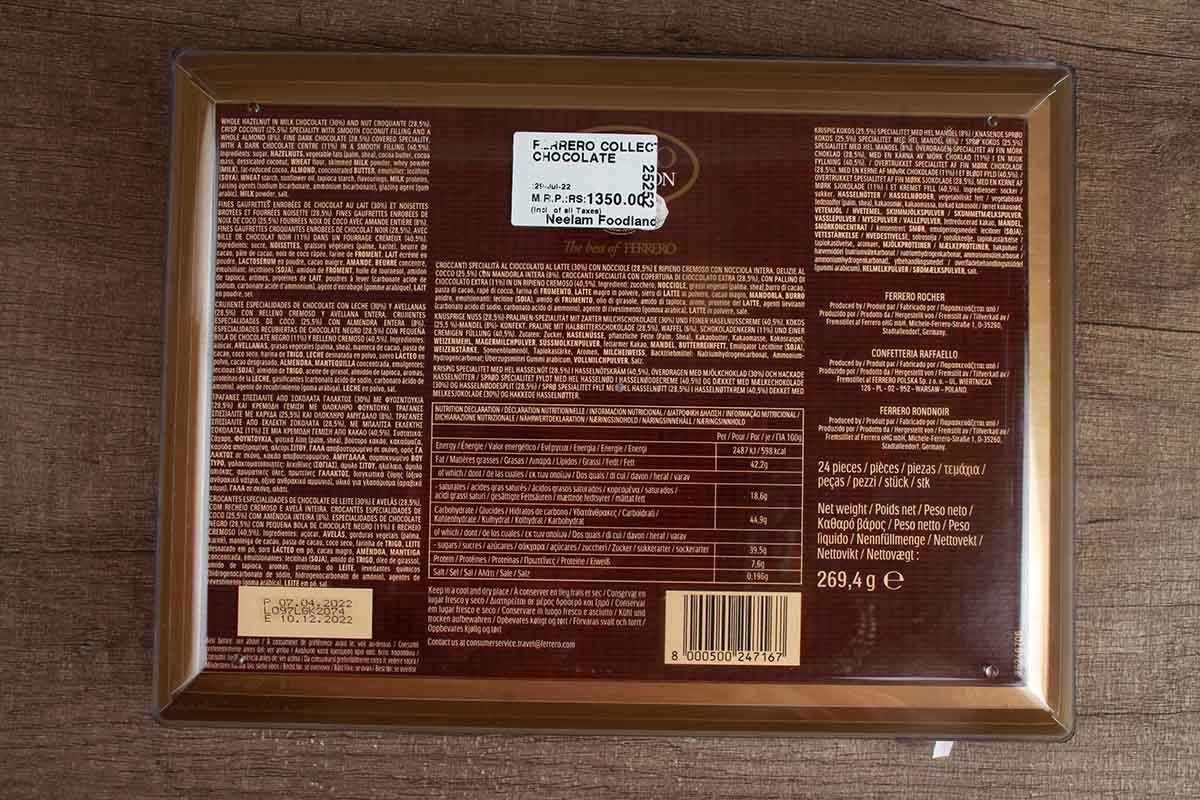 Ferrero Collection Chocolate 269.4 Gm