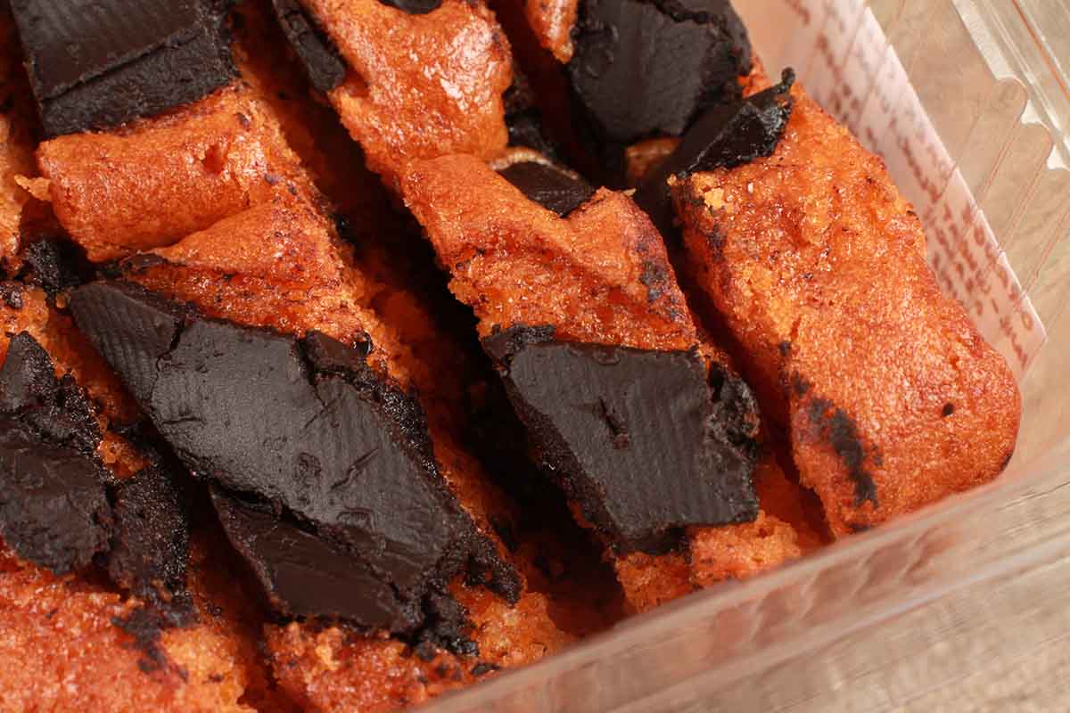 Eggless Orange Dark Chocolate Cake 200 Gm