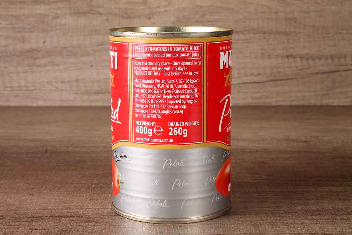 Mutti Parma Peeled Tomatoes 400 Gm