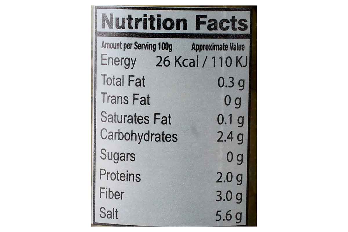 Habit Capers Capotes 100 Gm