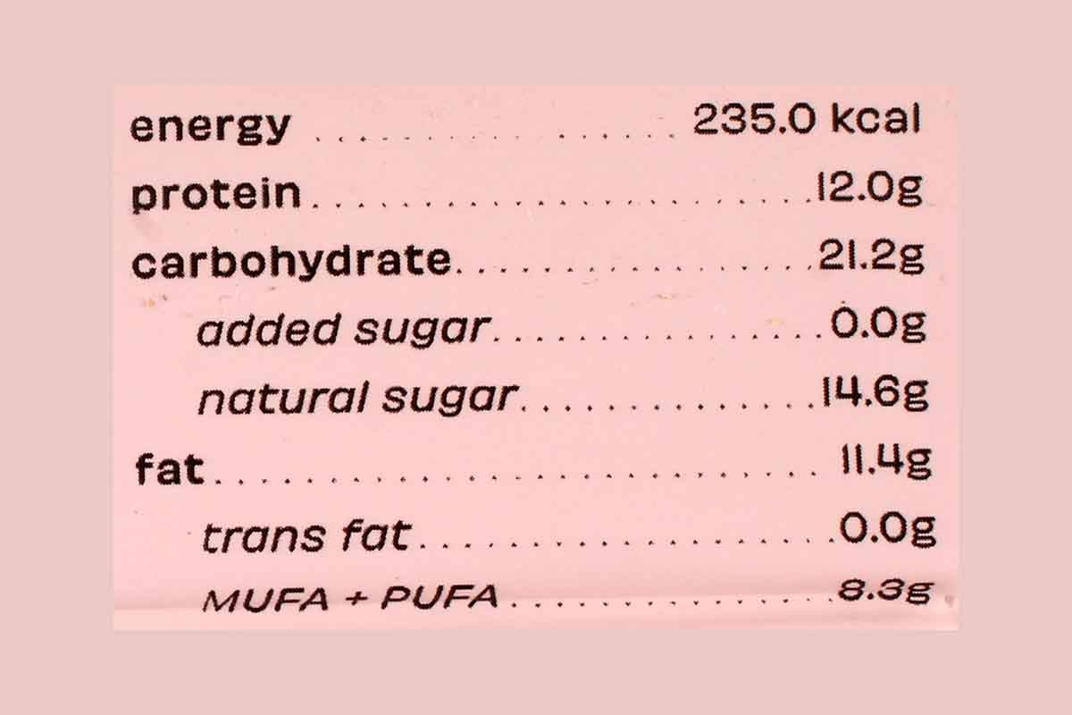 The Whole Truth Cranberry Bar 52 Gm