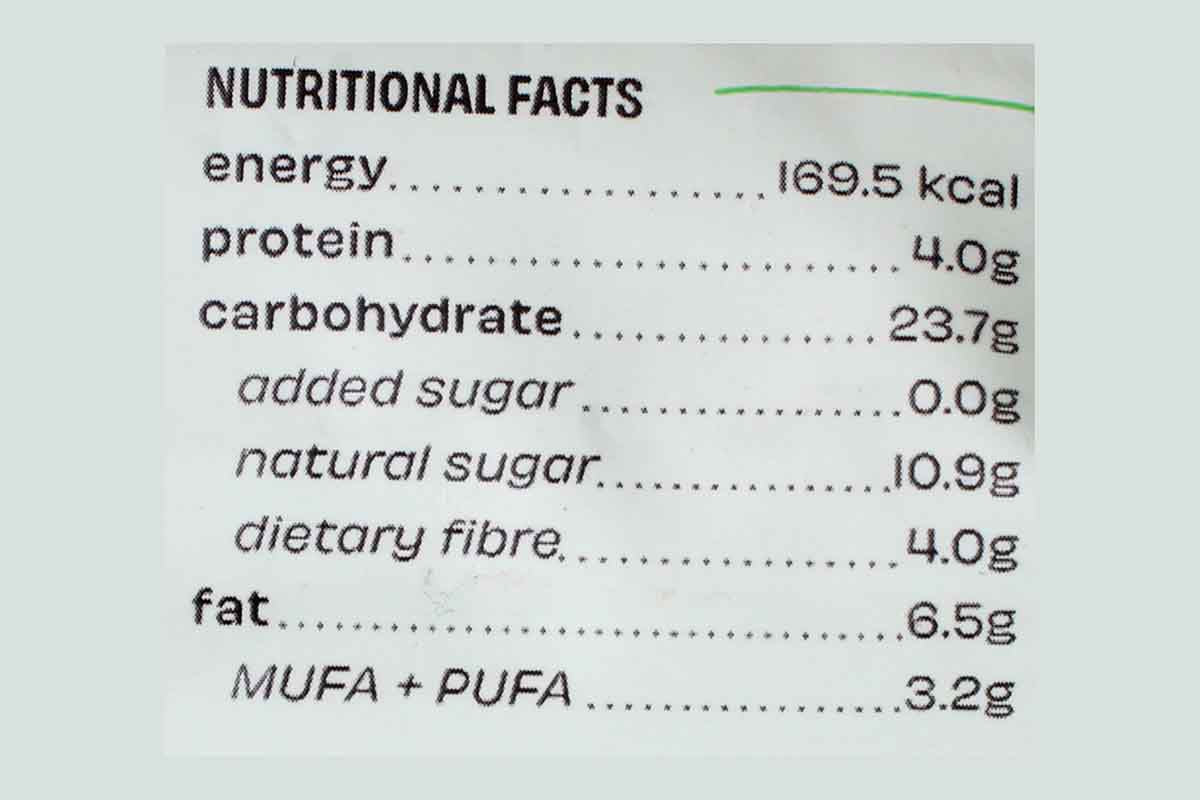 The Whole Truth Fig Apricot Orange Bar 40 Gm
