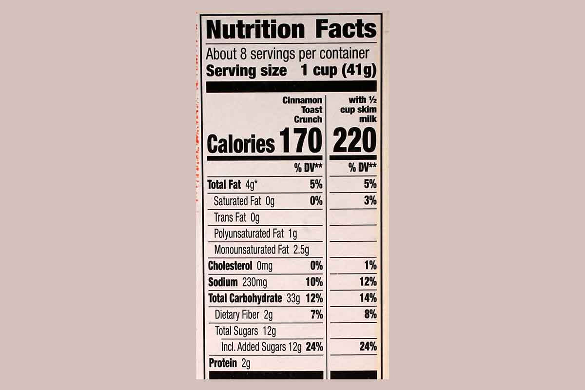 General Mills Cinnamon Toast Crunch Cereal 340 Gm