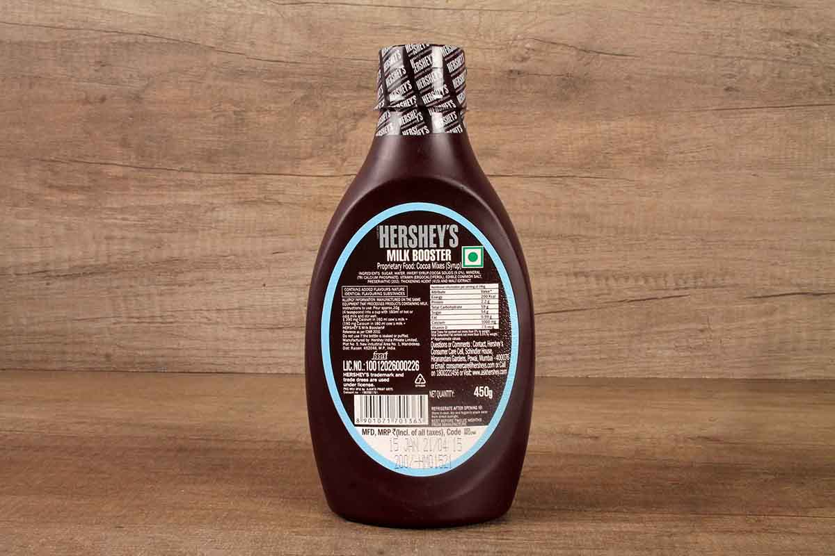 Hersheys Milk Booster Vitamin & Calcium Syrup 450 Gm