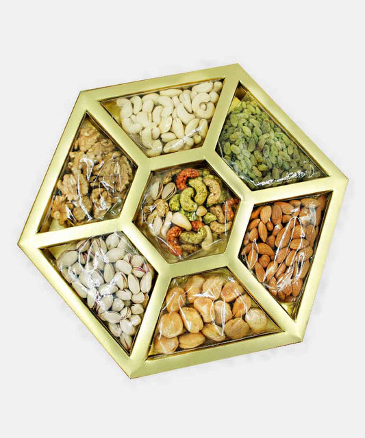 Royal golden dry fruit Box