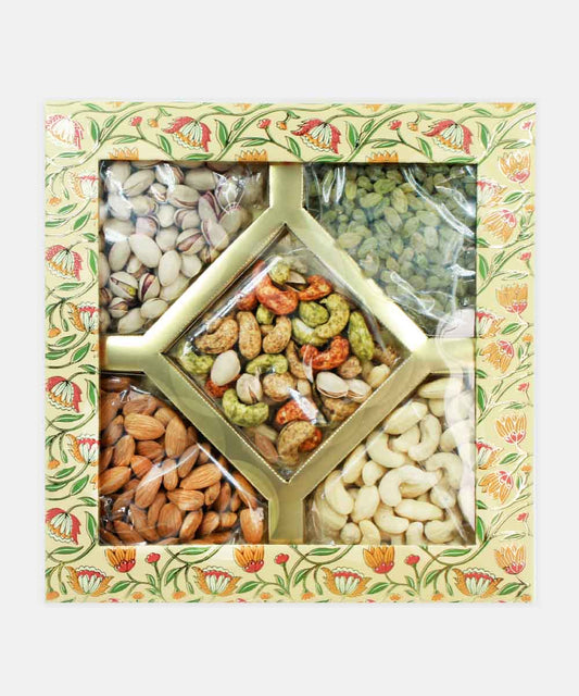 Royal Treat Dry Fruit Box- Ivory