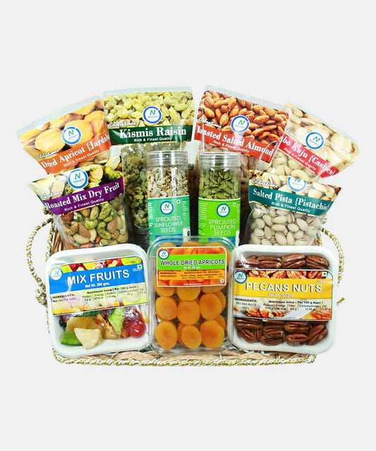 Royal Indulgence Dry Fruit Basket