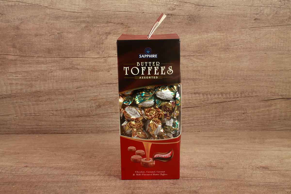 Sapphire Butter Toffees Assorted 375 Gm