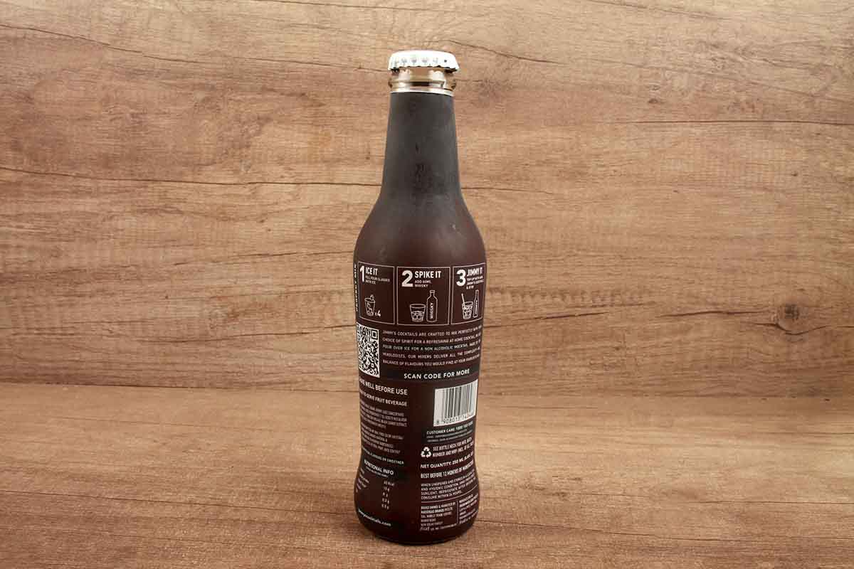 Jimmys Cocktails Old Fashioned Non Alcoholic Drink 250 Ml