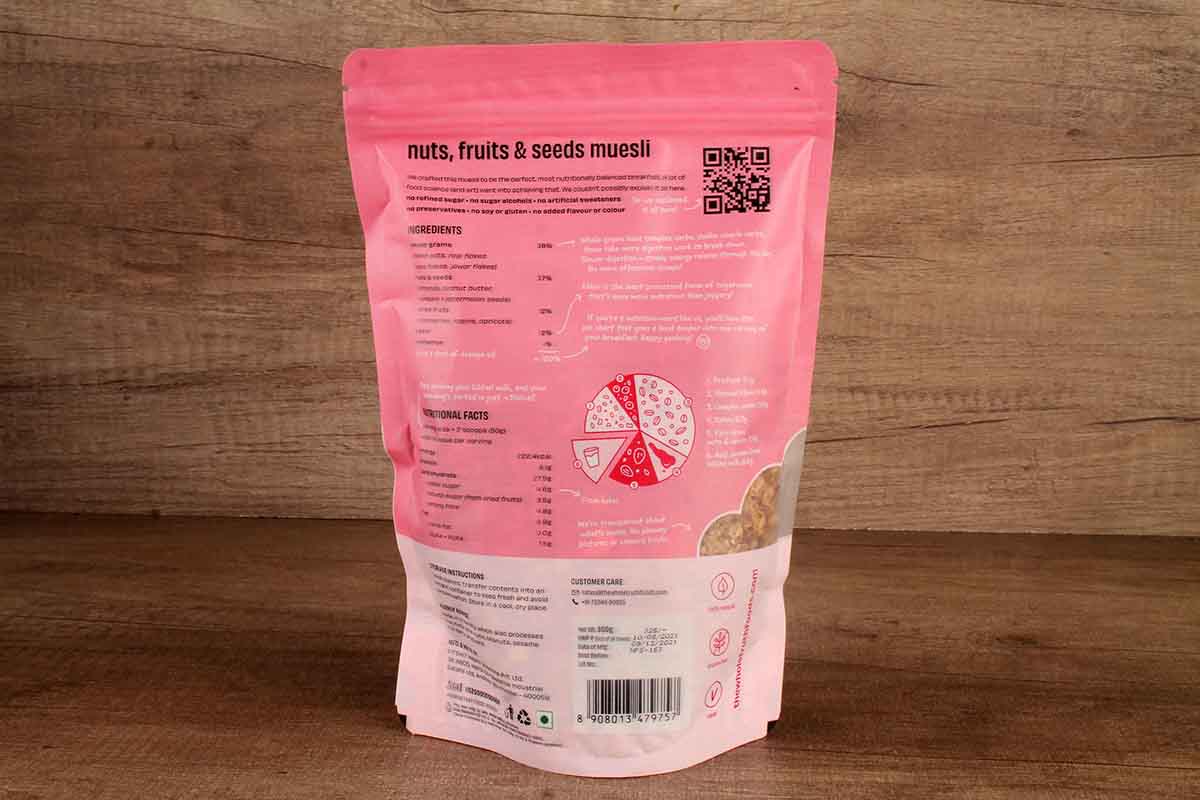 The Whole Truth Nuts,Fruits & Seeds Muesli 350 Gm