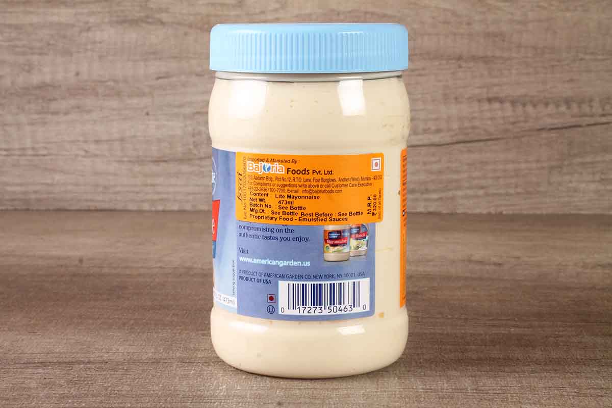 American Garden Lite Mayonnaise 473 Ml