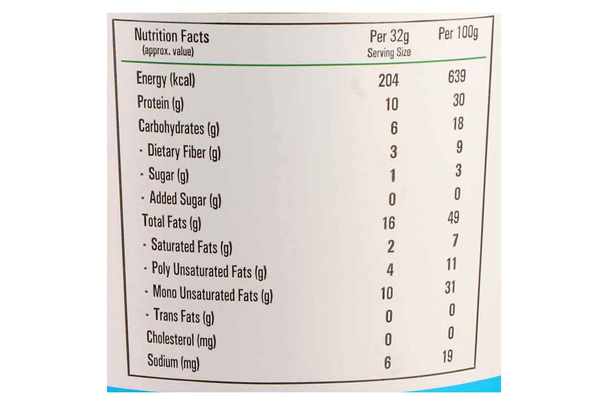 Myfitness Natural Peanut Butter Crunchy 1.25 Kg