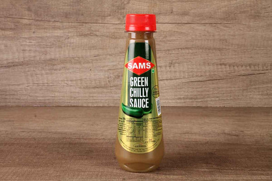 Sams Green Chilly Sauce 200 Gm