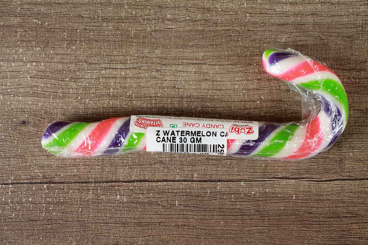 Zubi Candy Cane Umbrella Watermelon Waves 30 Gm