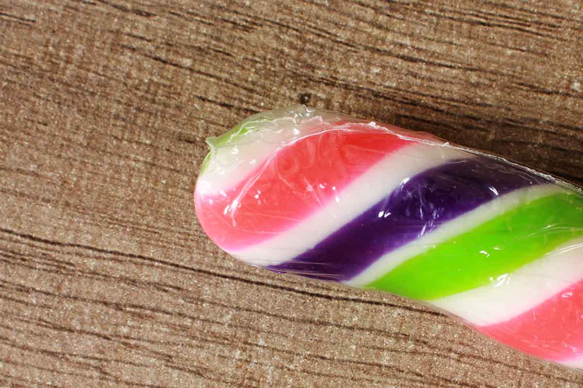 Zubi Candy Cane Umbrella Watermelon Waves 30 Gm