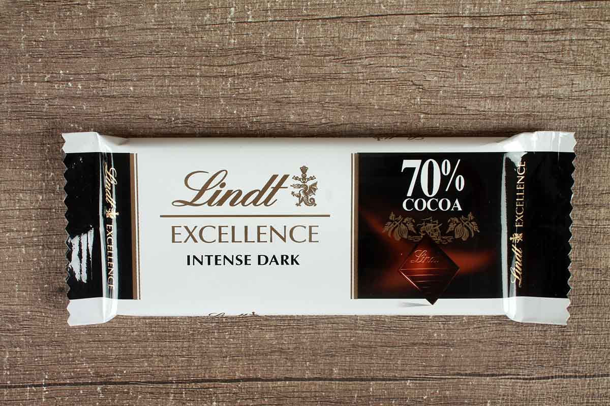 Lindt Excellence 70% Cocoa Intense Dark Chocolate 35 Gm