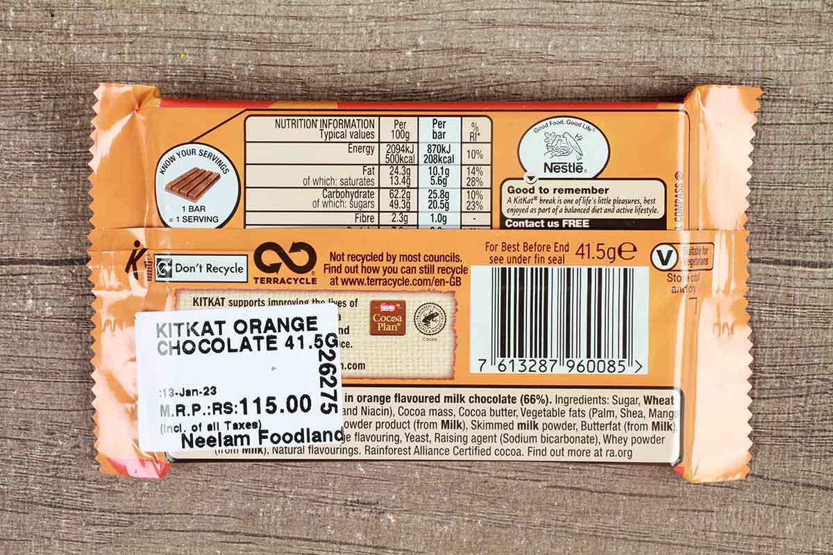 Kitkat Orange Chocolate 41.5 Gm