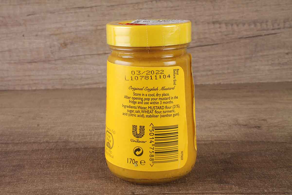 Colmans Mustard 170 Gm