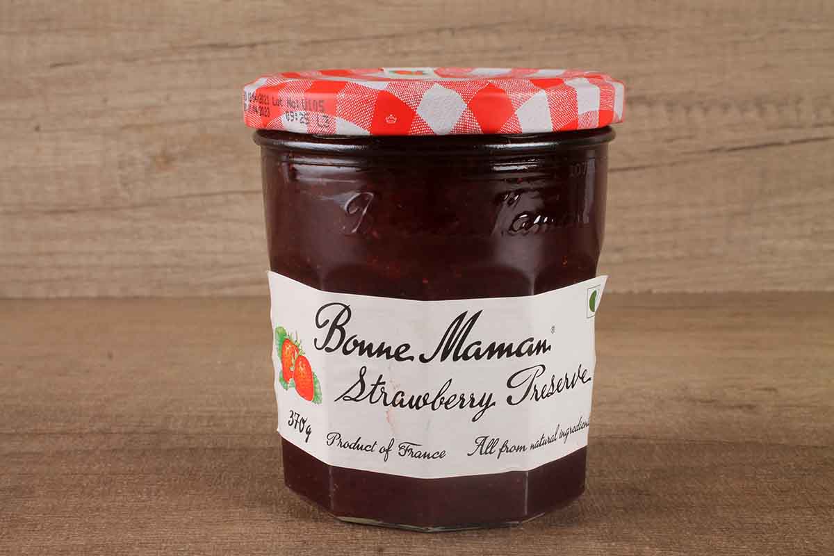 Bonne Maman Strawberry Preserve Jam 370 Gm