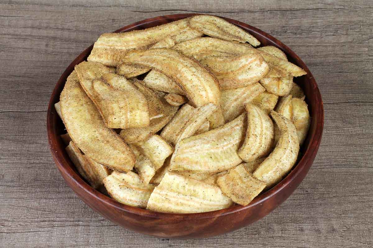 Salt Free Banana Chips Black Pepper 1Kg