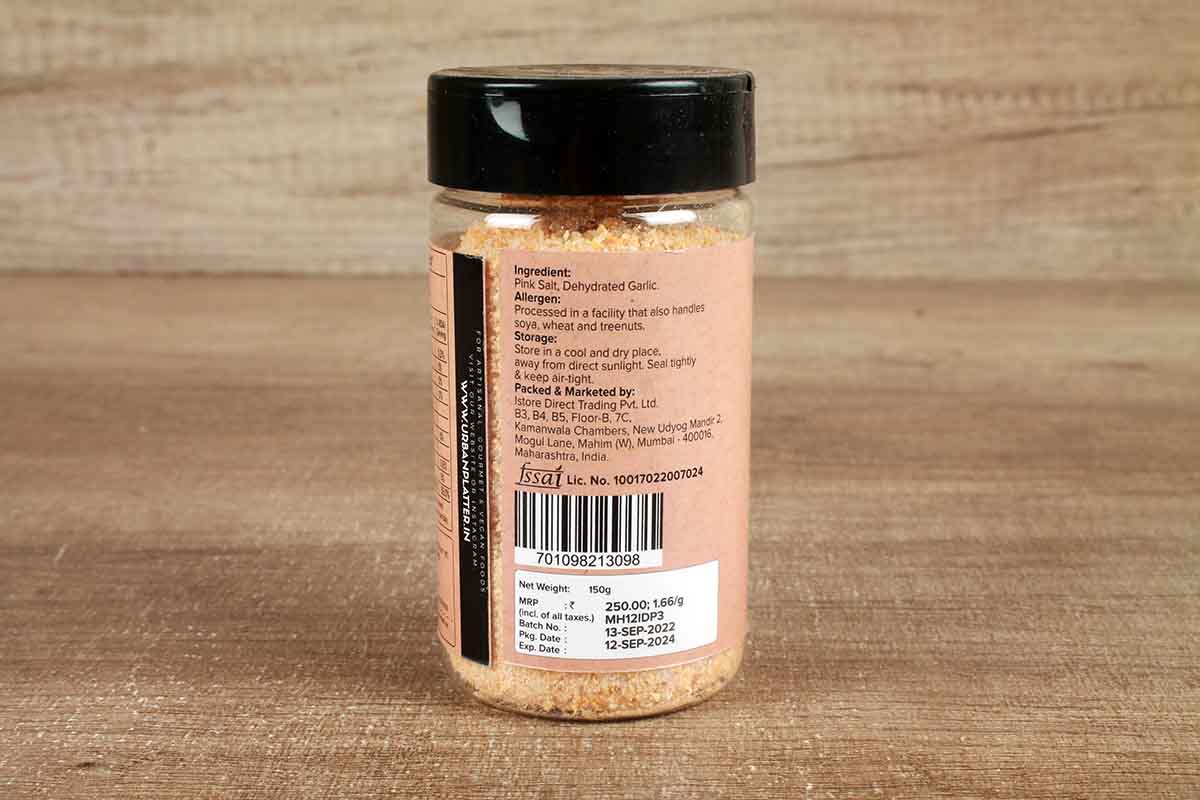Urban Platter Garlic Salt 150 Gm