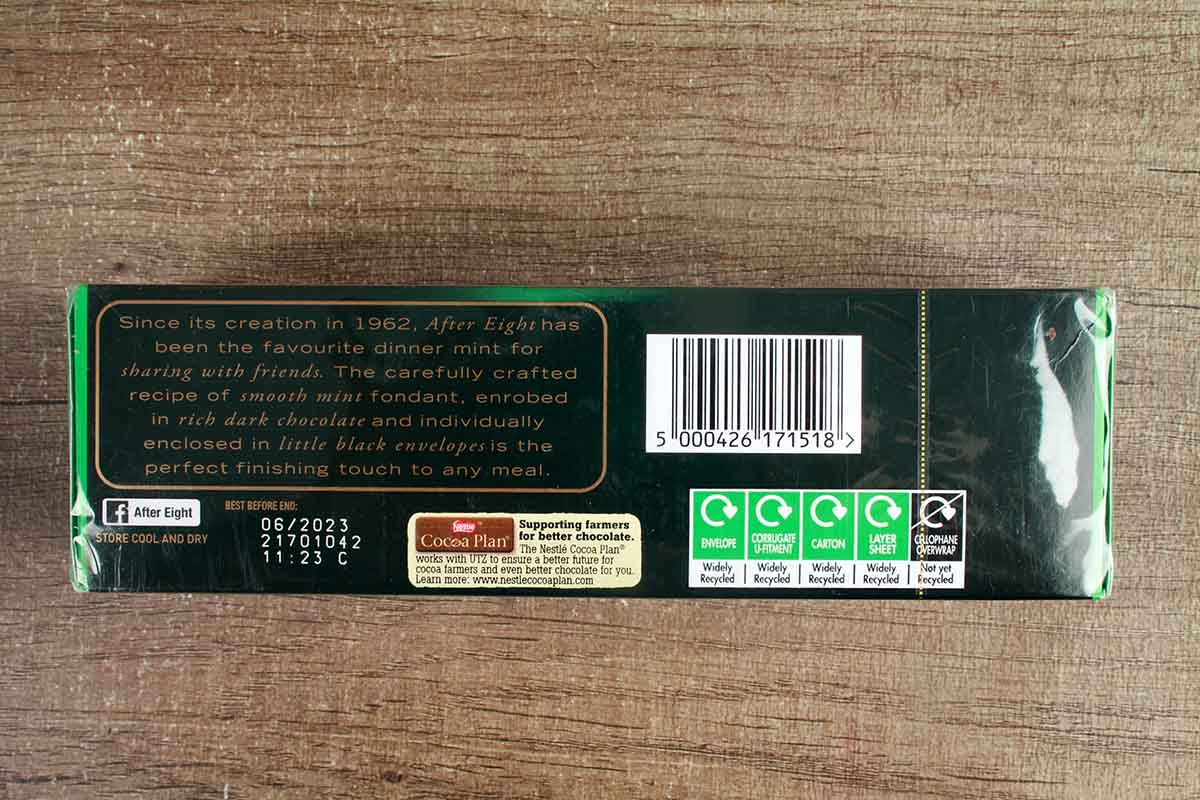 After Eight Mint Chocolate 300 Gm
