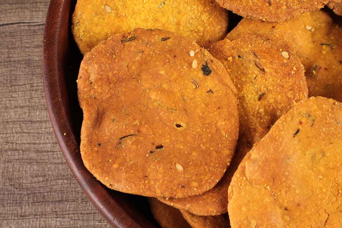 Roasted Wheat Masala Puri 200 Gm
