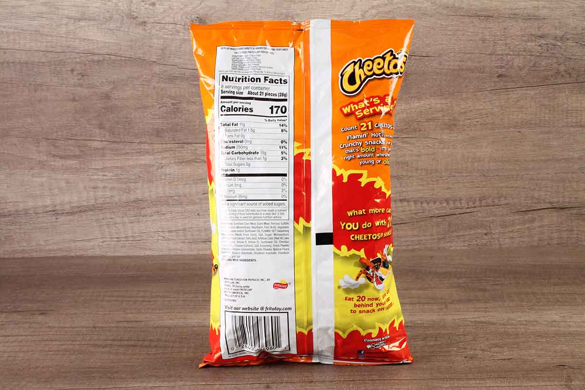 Cheetos Flamin Hot Crunchy 226.8 Gm