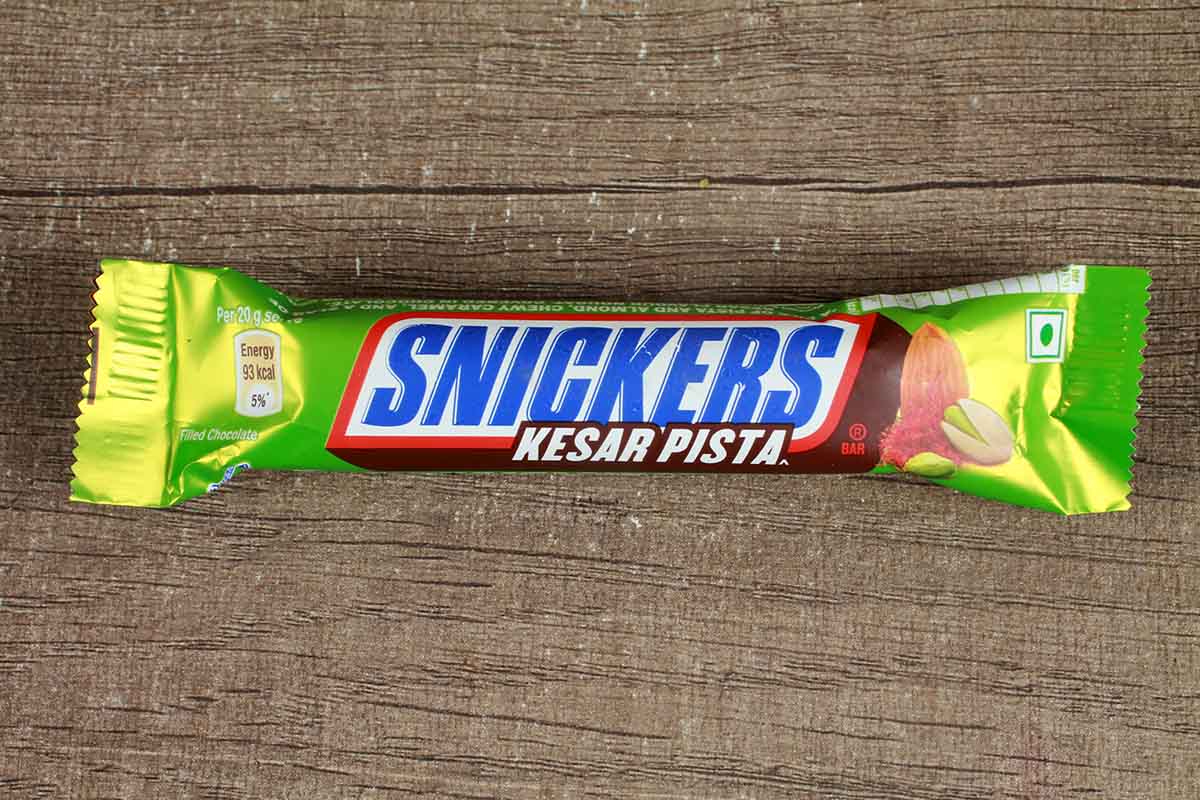 Snickers Kesar Pista Chocolate 22 Gm