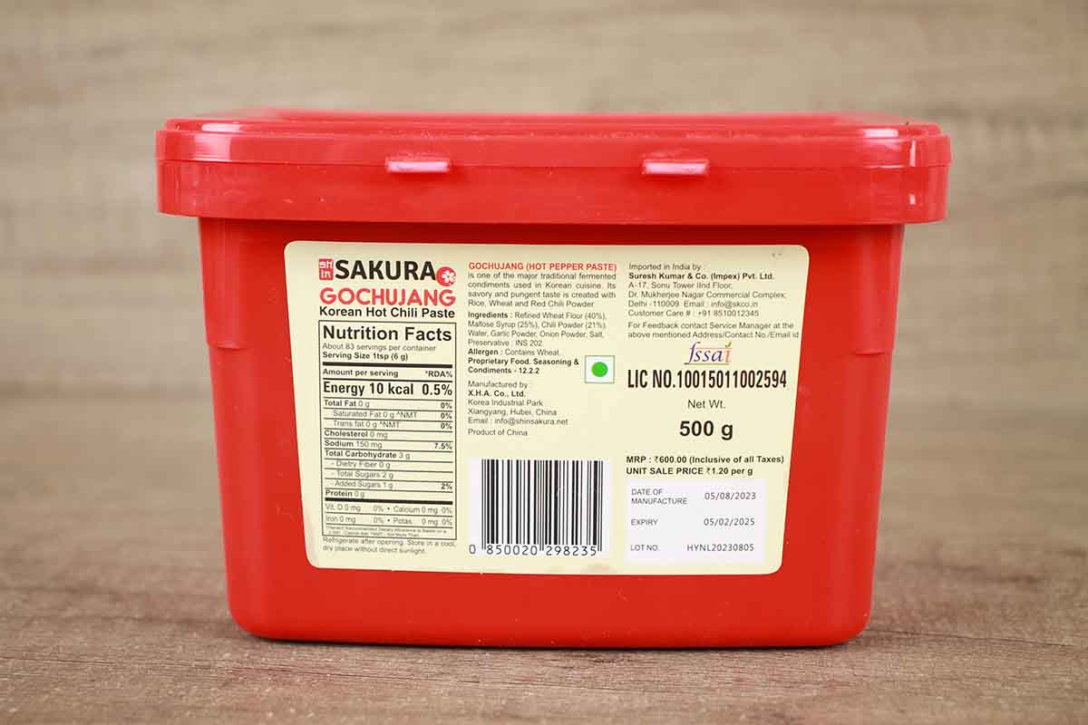 Sakura Gochujang Paste 500 Gm