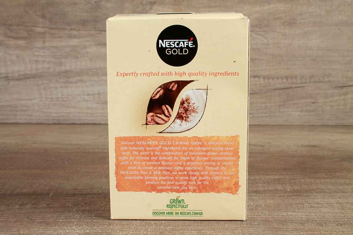 Nescafe Latte Caramel Coffee 136 Gm